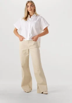 beige 7 for all mankind straight leg jeans lotta twill creme