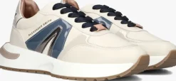 beige alexander smith lage sneakers hyde woman