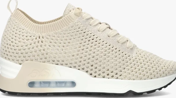 beige ash lage sneakers laika