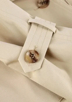 beige beaumont trenchcoats gracy short trench