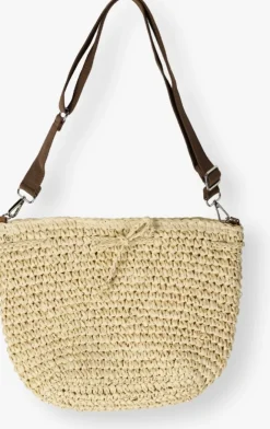 beige becksondergaard schoudertas papel rocio bag