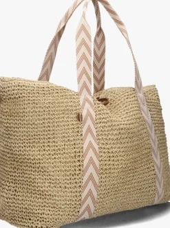 BECKSONDERGAARD shopper paper straw pheobe bag>DAMES Shoppers