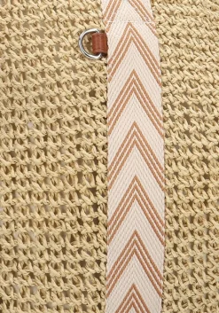 BECKSONDERGAARD shopper paper straw pheobe bag><noscript><img width=