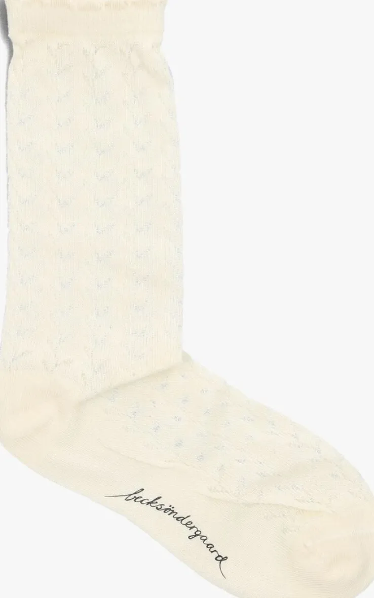 beige becksondergaard sokken leofa cotta sock