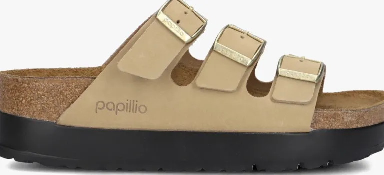 BIRKENSTOCK slippers florida iii pap flex platform>DAMES Slippers