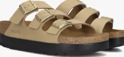 BIRKENSTOCK slippers florida iii pap flex platform>DAMES Slippers