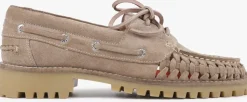 beige bronx mocassins sie-nna 66642