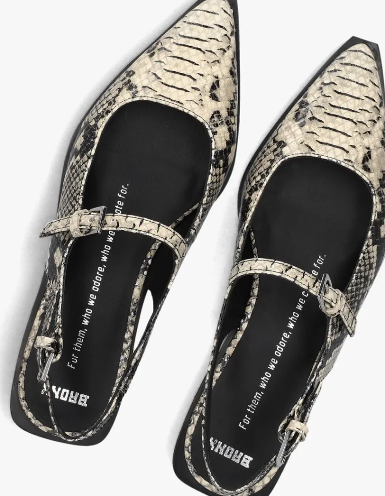 BRONX slingbacks laur-ynn 66559>DAMES Hakken