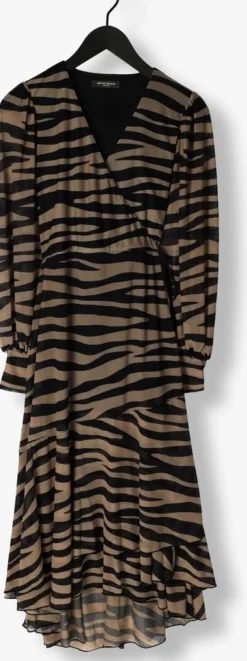 beige bruuns bazaar midi jurk phlox nora dress