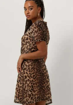 beige catwalk junkie mini jurk dr felina