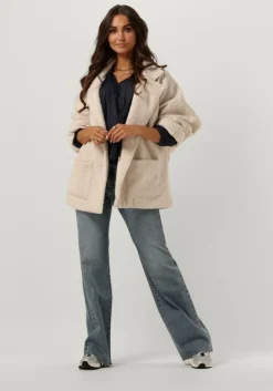 beige circle of trust teddy jas jade jacket