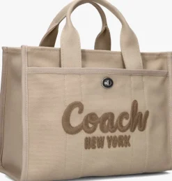 beige coach handtas cargo tote