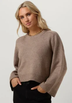 CO'COUTURE co'couture trui maja crop o knit>DAMES Truien & Vesten