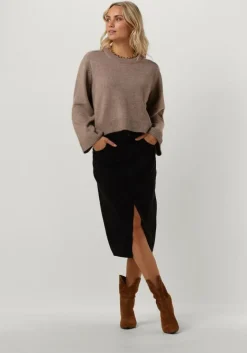 CO'COUTURE co'couture trui maja crop o knit>DAMES Truien & Vesten