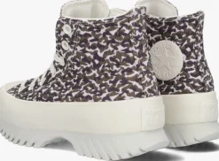 beige converse hoge sneakers chuck taylor all star lugged 2.0 hi