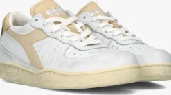 beige diadora lage sneakers mi basket row cut