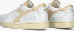 beige diadora lage sneakers mi basket row cut