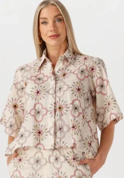 beige est'seven blouses alijah blouse batik