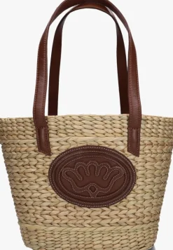 FRED DE LA BRETONIERE shopper pippa summerbag sea grass>DAMES Shoppers
