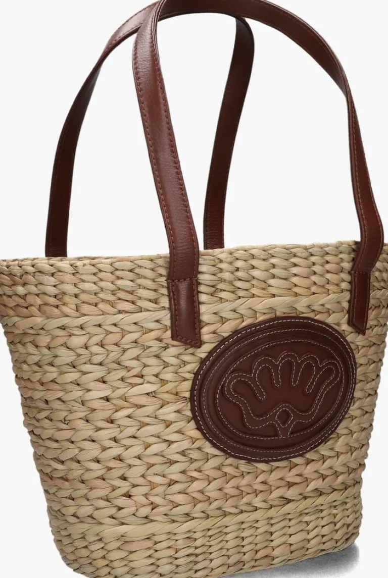 FRED DE LA BRETONIERE shopper pippa summerbag sea grass>DAMES Shoppers