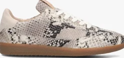 beige fred de la bretoniere lage sneakers pearl sign