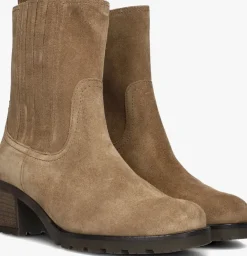 beige gabor enkelboots 801.4