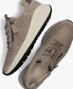 beige gabor lage sneakers 598