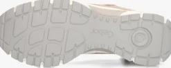 beige gabor lage sneakers 606