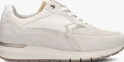 beige gabor lage sneakers 355