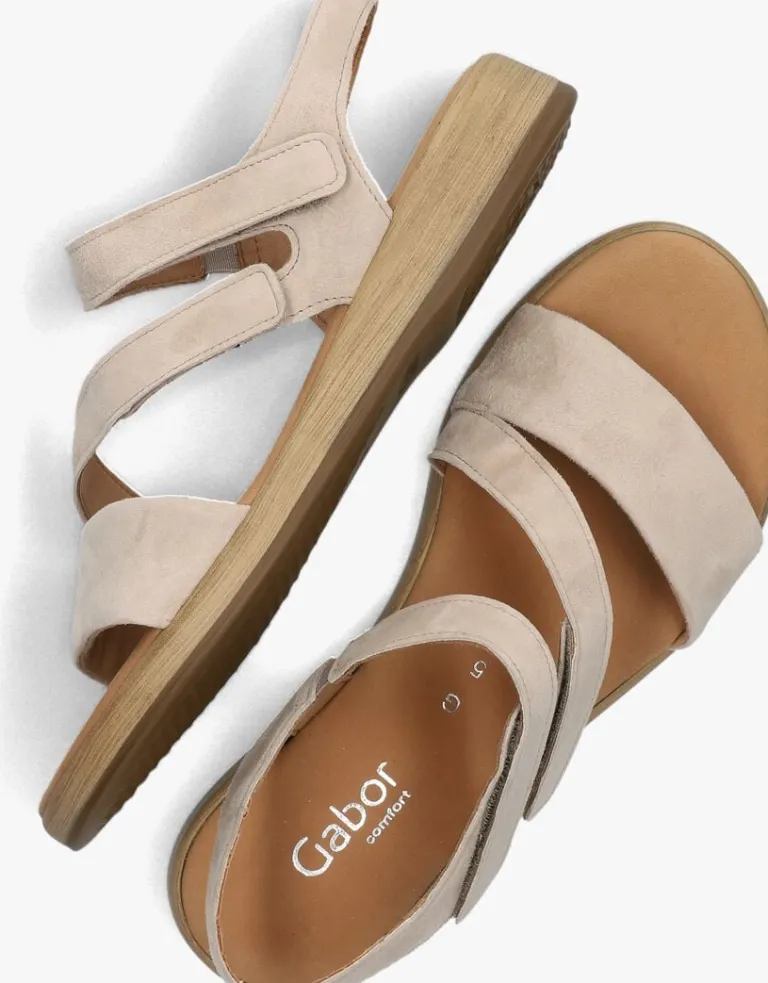 GABOR platte sandalen 063>DAMES Sandalen