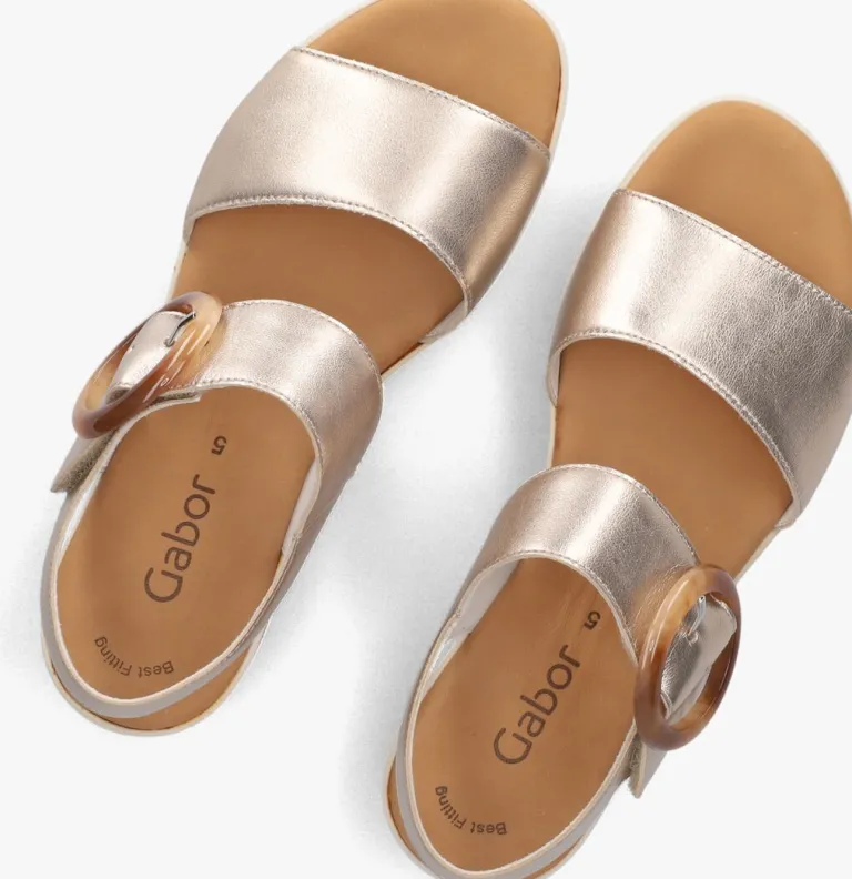 GABOR platte sandalen 550.2>DAMES Sandalen