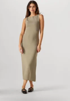 beige gestuz maxi jurk gzbriana dress
