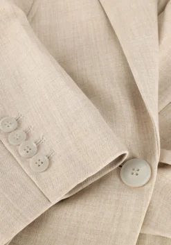 beige gestuz mini jurk gzdecy blazer dress