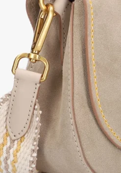 beige gianni chiarini schoudertas helena round 11668