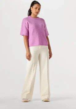 beige hub lage sneakers grid-w