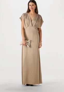 beige josh v maxi jurk corrin