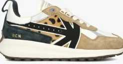 beige kaotiko lage sneakers detroit glam