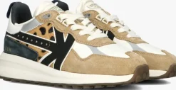 beige kaotiko lage sneakers detroit glam