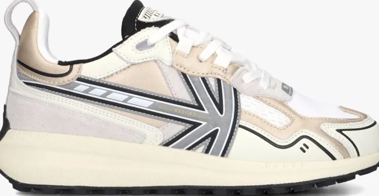 beige kaotiko lage sneakers detroit