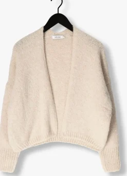 beige knit-ted vest becky