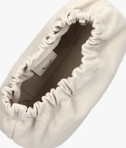 beige liebeskind schoudertas ruffle hobo s