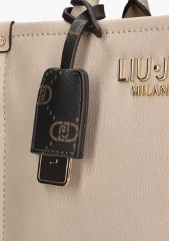 beige liu jo handtas ridhi shopping