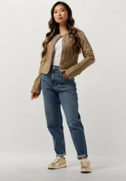 LIU JO jack drill stretch mix jacket><noscript><img width=