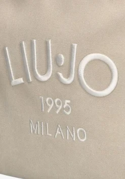beige liu jo shopper bena shopping bag