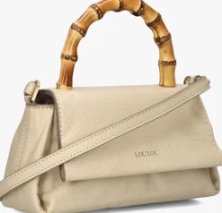 beige loulou essentiels handtas bamboo mae