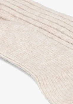 beige marcmarcs sokken cashmere