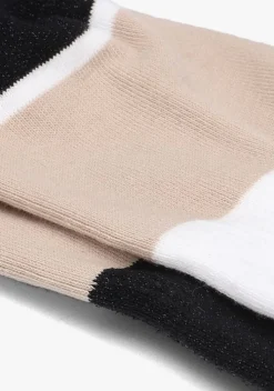 beige marcmarcs sokken livia 2-pack