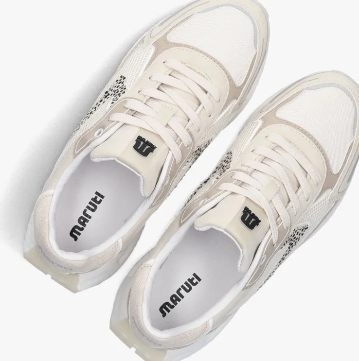 beige maruti lage sneakers june
