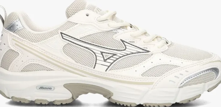 beige mizuno lage sneakers mxr dames