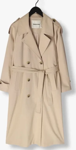 beige modström trenchcoats eviemd jacket